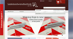 Desktop Screenshot of lbw-shop.de